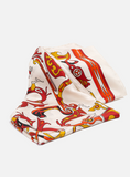 Yiyi Shenghui·Dragon Phoenix Tiger Silk Square Scarf