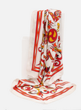 Yiyi Shenghui·Dragon Phoenix Tiger Silk Square Scarf