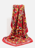 Yiyi Shenghui·Dragon Phoenix Tiger Silk Square Scarf