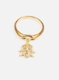 SANCHU PHOENIX pendant open ring