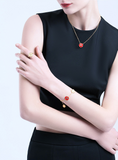 SANCHU PHOENIX Enamel Glaze Reversible Bracelet