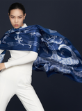 Sanchu Phoenxi silk long Scarf